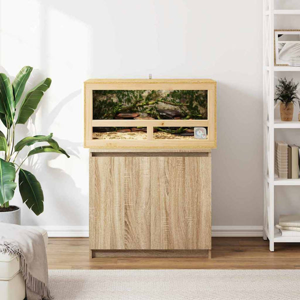 OSB Terrarium Braun 80x40x40cm
