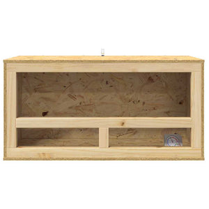 OSB Terrarium Braun 80x40x40cm
