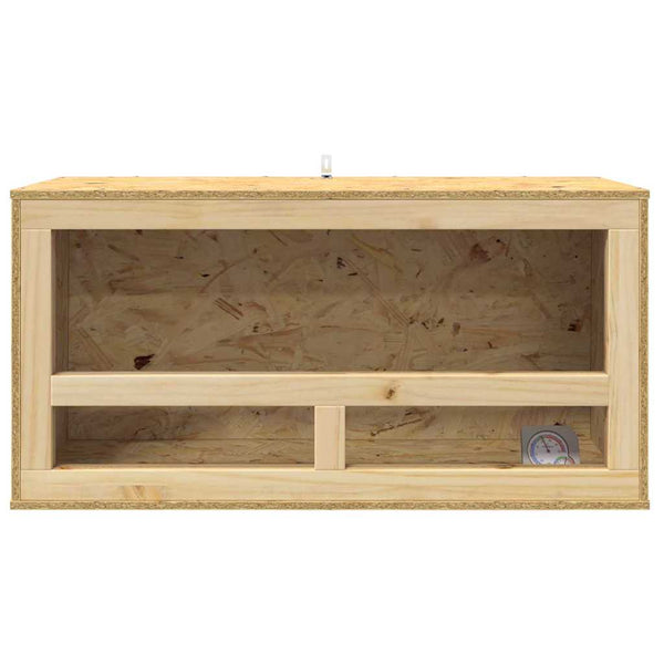 OSB Terrarium Braun 80x40x40cm