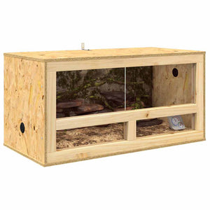 OSB Terrarium Braun 80x40x40cm