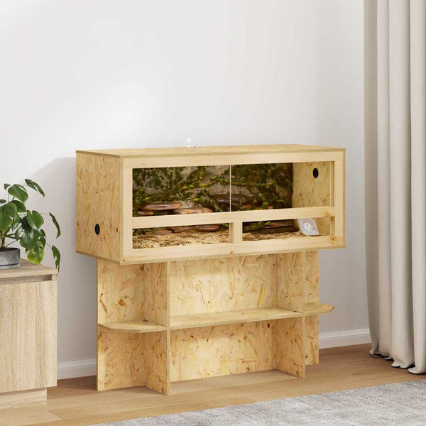 Terrarium Braun 100x40x40 cm OSB