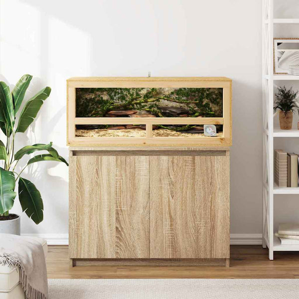 Terrarium Braun 100x40x40 cm OSB