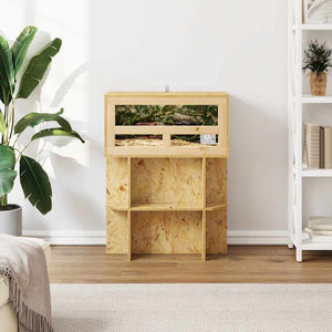 OSB Terrarium Braun 60x30x30 cm