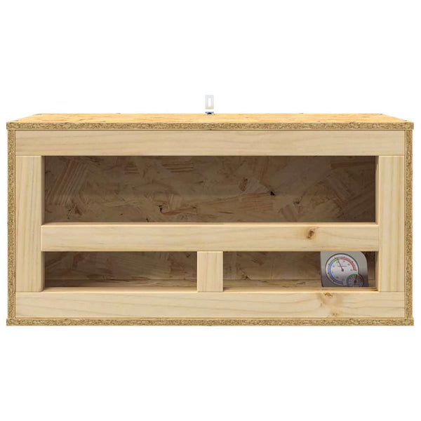 OSB Terrarium Braun 60x30x30 cm
