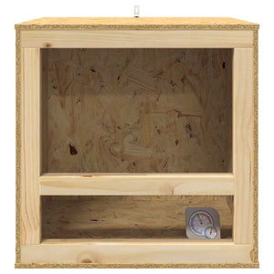 OSB Terrarium Braun 50x50x50 cm