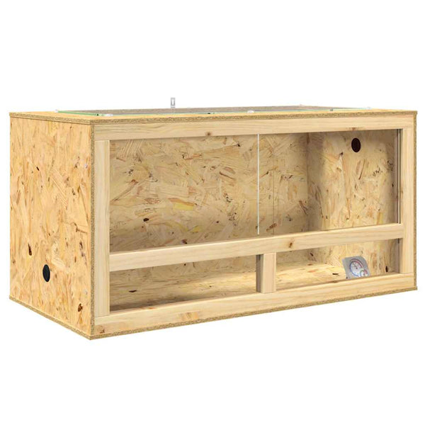 OSB Terrarium Braun 100x50x50 cm