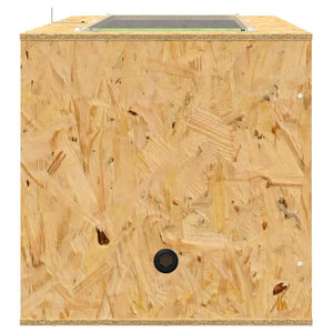 OSB Terrarium Braun 100x50x50 cm