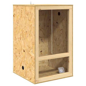 OSB Terrarium Braun 50x50x80cm