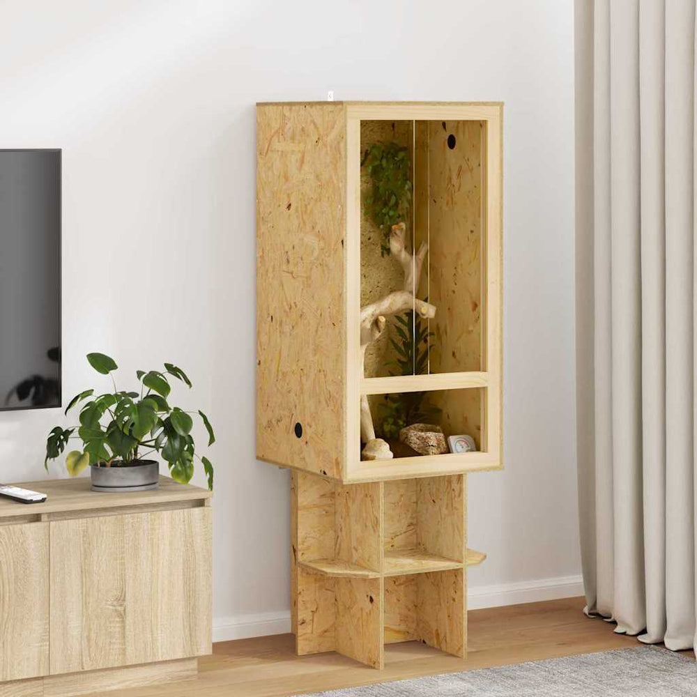 OSB Terrarium Braun 50x50x100cm
