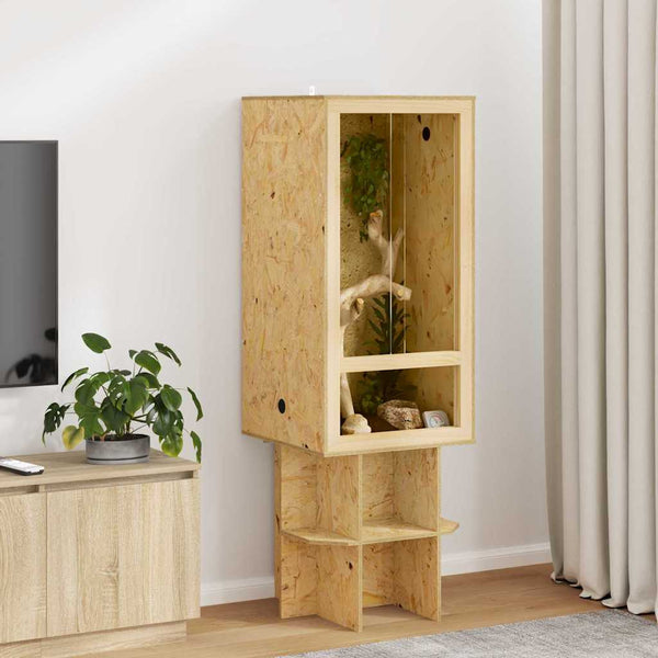 OSB Terrarium Braun 50x50x100cm