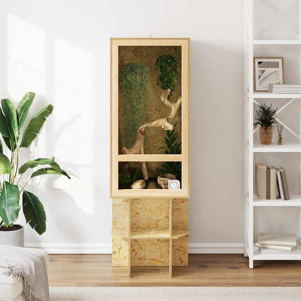 OSB Terrarium Braun 50x50x100cm