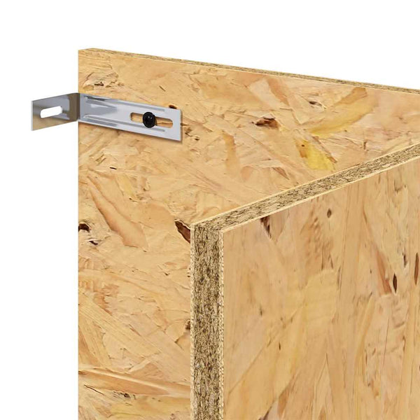 Terrarienbasis Braun 80x50x50 cm OSB