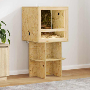 Terrarienbasis Braun OSB 50x50x50cm