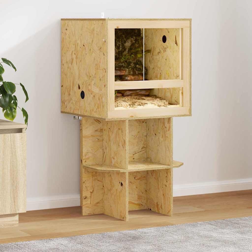 Terrarienbasis Braun OSB 50x50x50cm