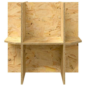 Terrarienbasis Braun OSB 50x50x50cm