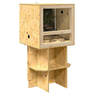 Terrarienbasis Braun OSB 50x50x50cm