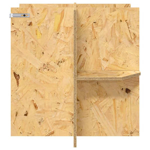 Terrarienbasis Braun OSB 50x50x50cm