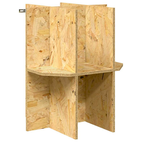Terrarienbasis mit Regal Braun 40x40x50 cm