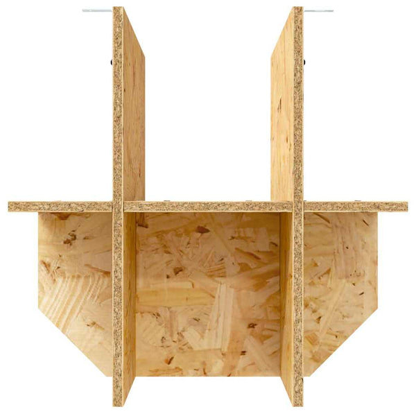 Terrarienbasis mit Regal Braun 40x40x50 cm