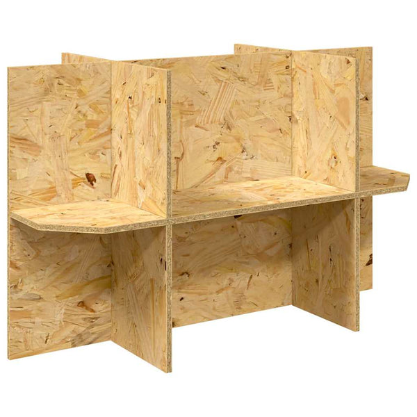 Terrarienbasis mit Regal Braun 80x40x50cm