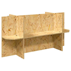 Terrarienbasis mit Regal Braun 100x40x50 cm