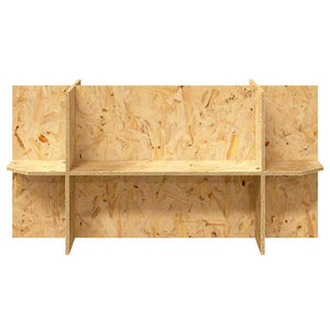 Terrarienbasis mit Regal Braun 100x40x50 cm