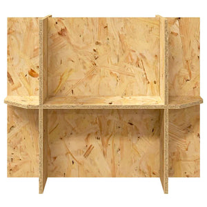 Terrarienbasis mit Regal Braun 60x30x50cm