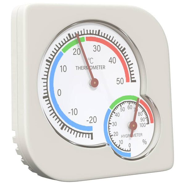 Thermo-Hygrometer Weiß für Reptilien