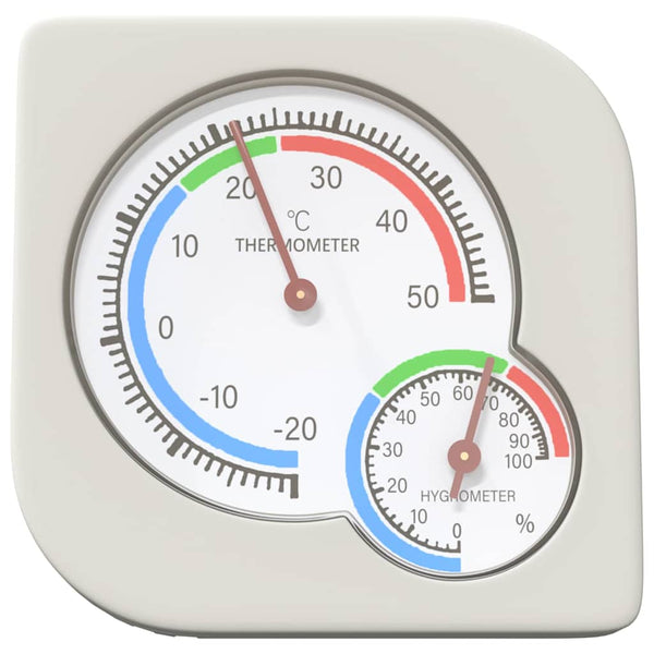 Thermo-Hygrometer Weiß für Reptilien