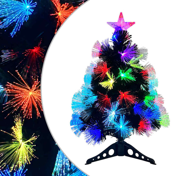 Künstlicher Weihnachtsbaum mit LEDs, Grün, 64cm
