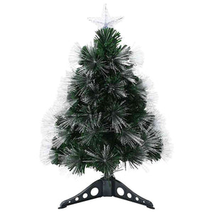 Künstlicher Weihnachtsbaum mit LEDs, Grün, 64cm