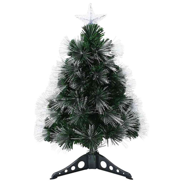Künstlicher Weihnachtsbaum mit LEDs, Grün, 64cm