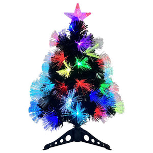 Künstlicher Weihnachtsbaum mit LEDs, Grün, 64cm