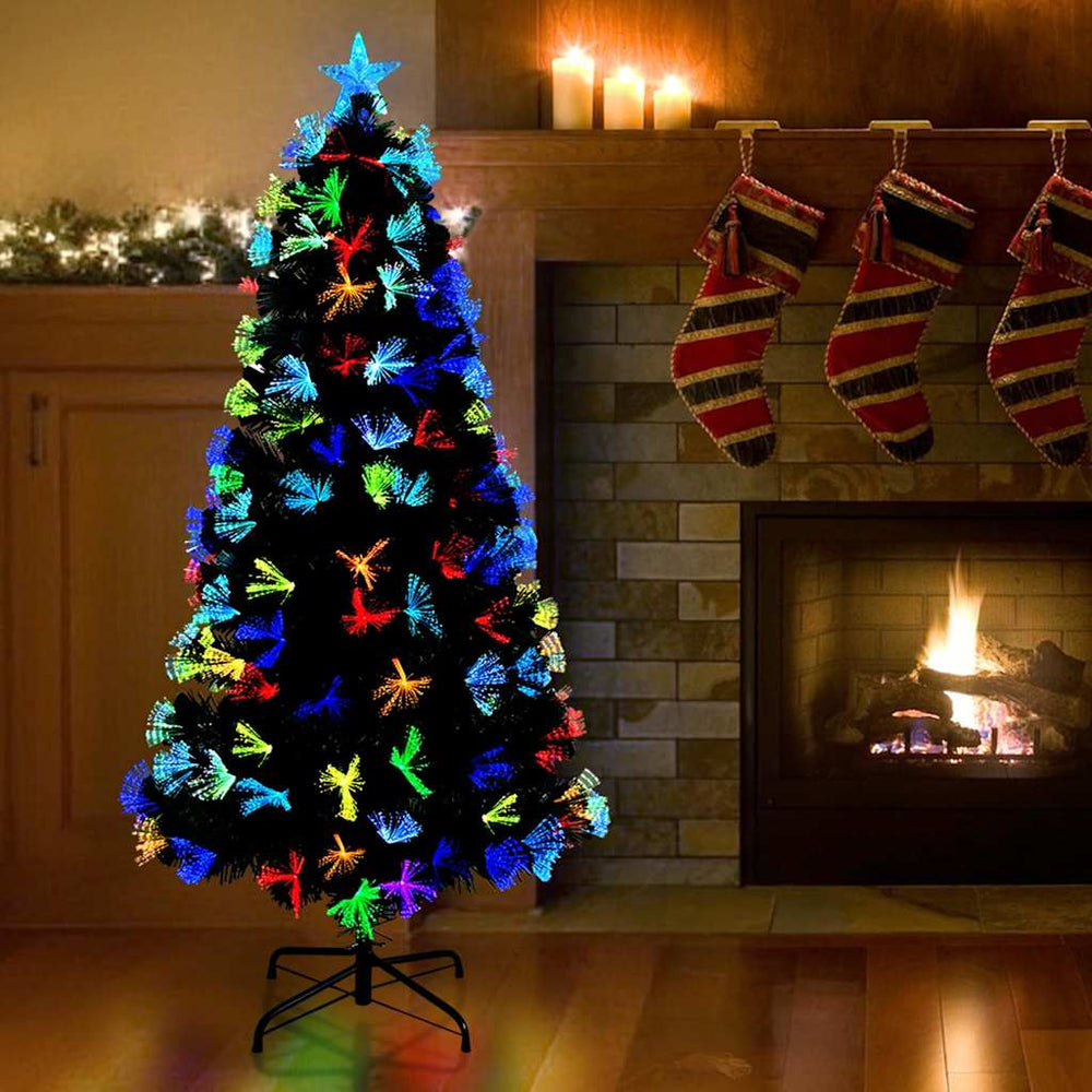 Künstlicher Weihnachtsbaum mit 120 LEDs, 120cm