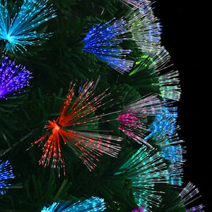Künstlicher Weihnachtsbaum mit LEDs Grün 150cm