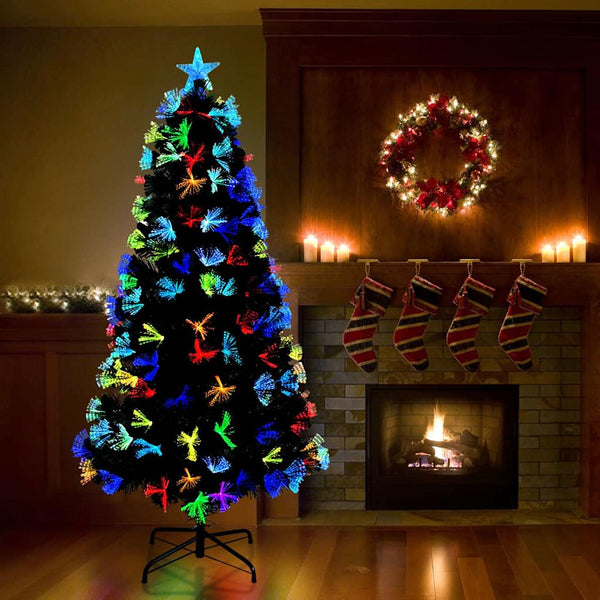 Künstlicher Weihnachtsbaum mit 210 LEDs, 180cm
