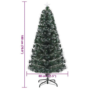 Künstlicher Weihnachtsbaum mit 210 LEDs, 180cm