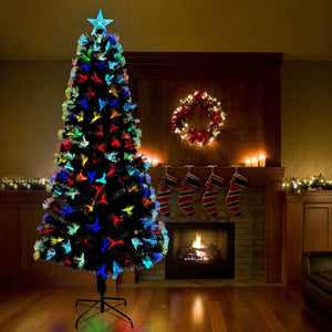 Künstlicher Weihnachtsbaum Grün mit 300 LEDs, 240cm
