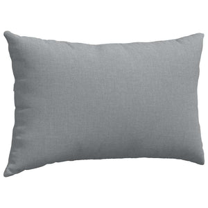 Sofakissen 2er Set Hellgrau 50x30 cm