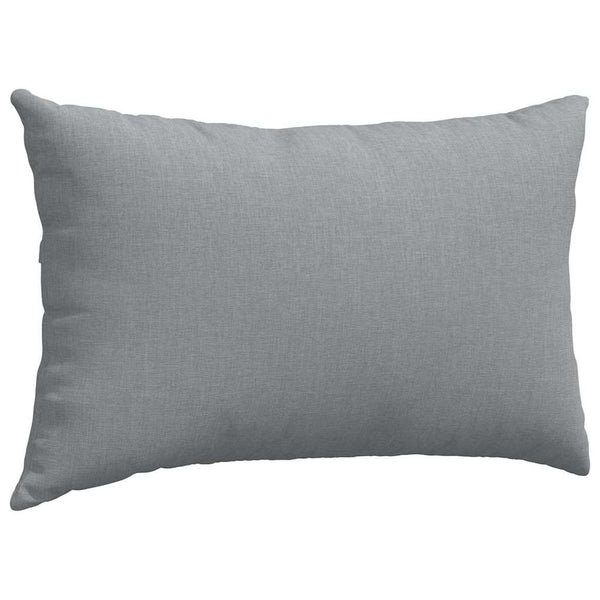 Sofakissen 2er Set Hellgrau 50x30 cm
