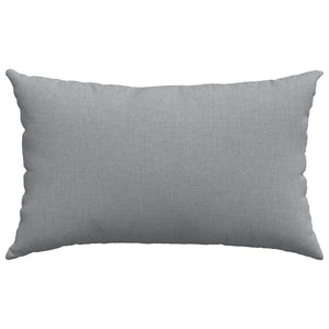 Sofakissen 2er Set Hellgrau 50x30 cm