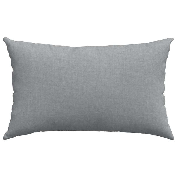 Sofakissen 2er Set Hellgrau 50x30 cm
