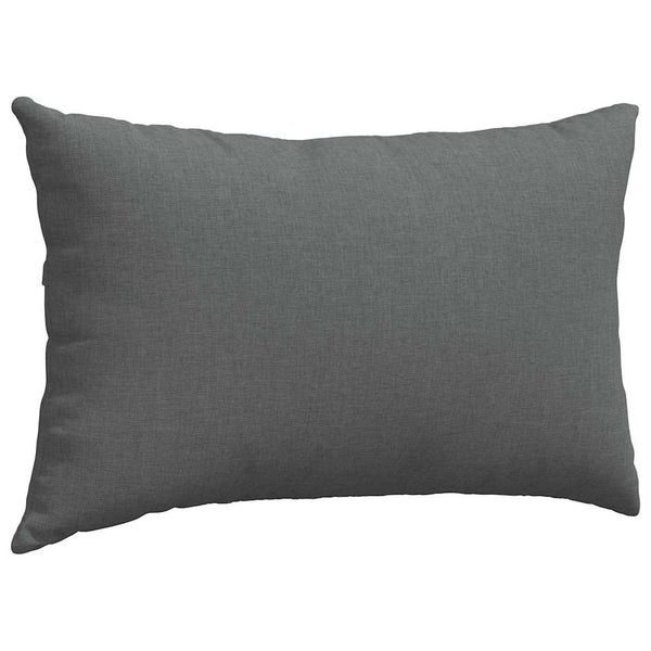Sofakissen 2er-Set Dunkelgrau 50x30 cm