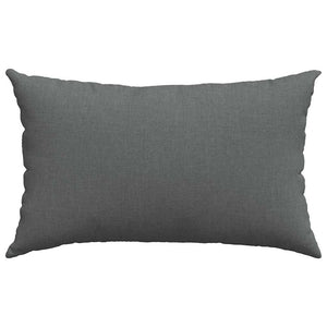 Sofakissen 2er-Set Dunkelgrau 50x30 cm