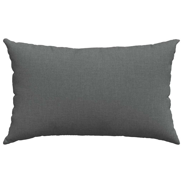 Sofakissen 2er-Set Dunkelgrau 50x30 cm