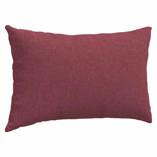 Sofakissen 2er Set Weinrot 50x30 cm