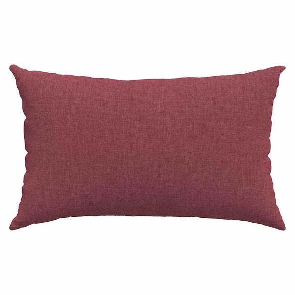 Sofakissen 2er Set Weinrot 50x30 cm