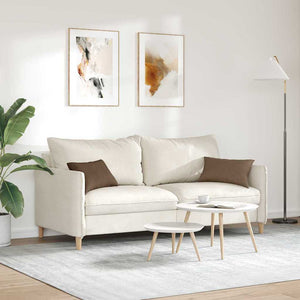Sofakissen 2er Set Braun 50x30 cm