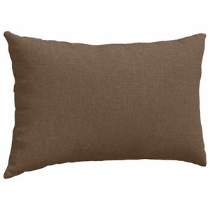 Sofakissen 2er Set Braun 50x30 cm