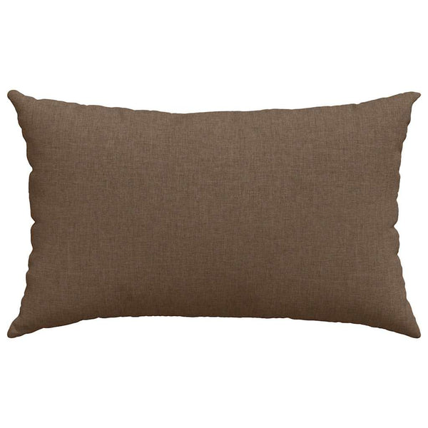 Sofakissen 2er Set Braun 50x30 cm